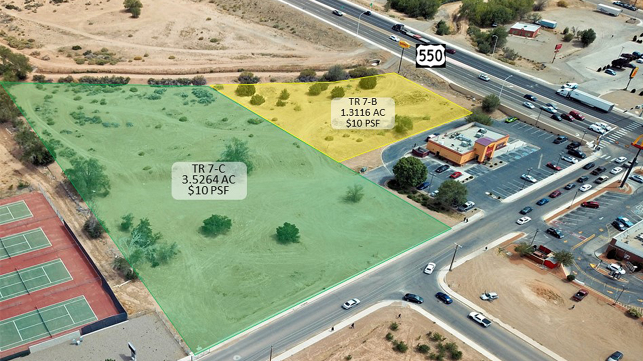 Bernalillo,New Mexico,US 550,Commercial Land